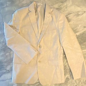 Boys Linen Blazer - size 14 - CALVIN KLEIN